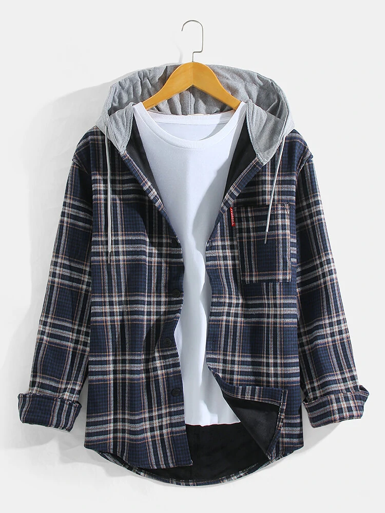 Festive Season Sale Of Stylish Hooded Shirt Pack!