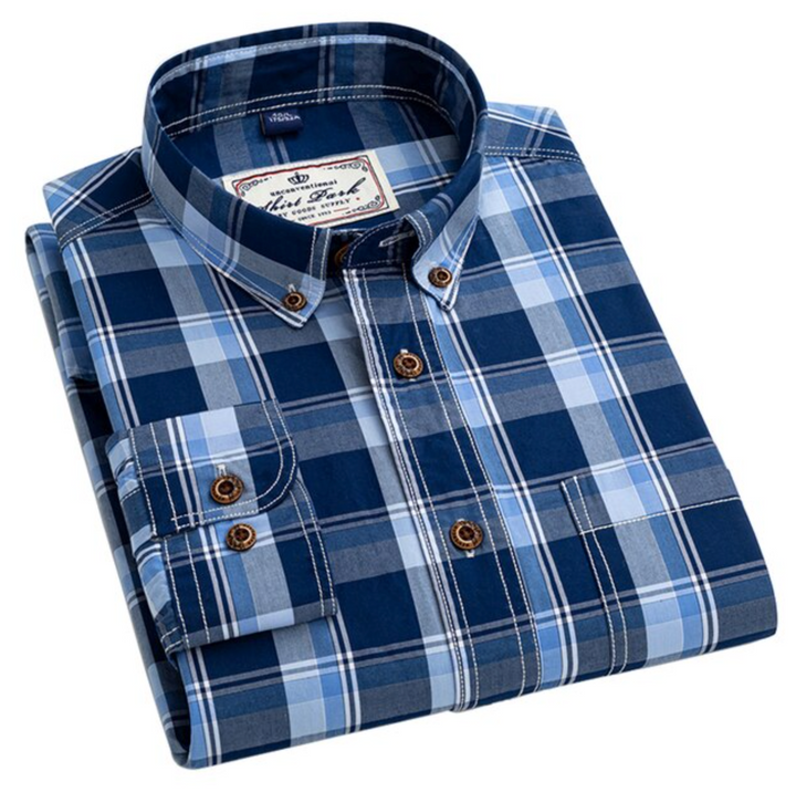 Buy Premium Cotton check shirt for men